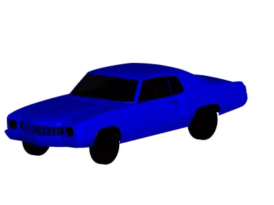 Chevrolet Monte Carlo 1974 3D model