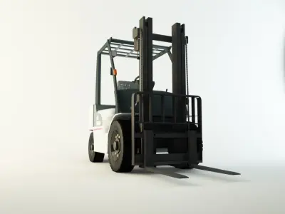 forklift truck 3D model