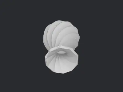 Vase model Low-poly 3D model