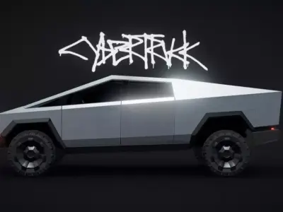 Tesla - Cybertruck 3D model