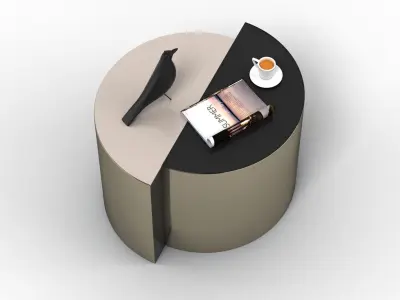 Contemporary Coffee Table 012 3D model