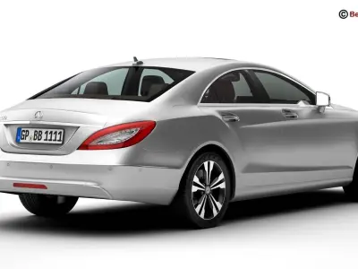 Mercedes CLS Class 2015 3D model