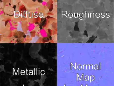 Yoga Pose Model in Vibrant Athletic Bikini Low-poly 3D model