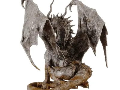 Statue of the Dragon  3D model