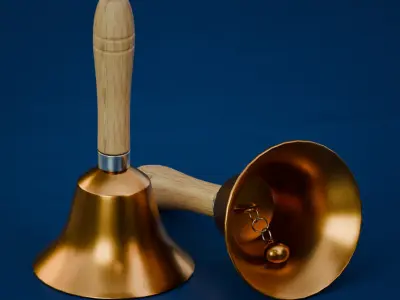 Hand bell 3D model