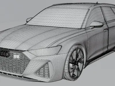Audi RS6 3D model