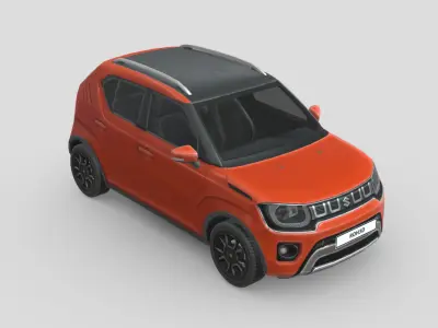 Suzuki Ignis 2021 Low-poly 3D model