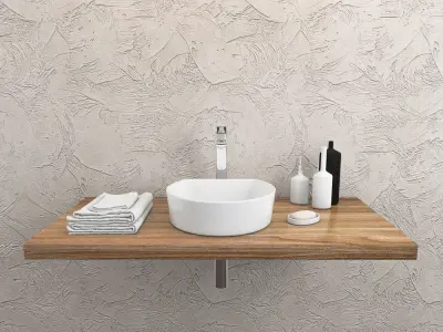 washbasin Ravak Moon 1C 3D model