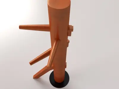 Wooden Dummy 3D model