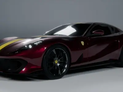 Ferrari 812 Superfast 3D model order