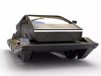 Amphibious Car 3D model