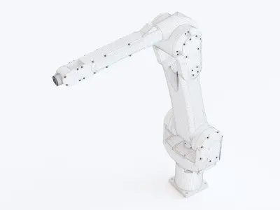 Industrial robot 06 3D model