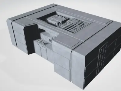 Star Wars - Imperial Mobile Tech Station 3D model