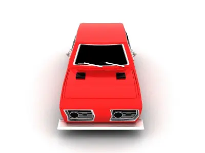 Plymouth Barracuda Car 3D model