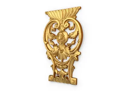 Classic decor ornament 318 3D model