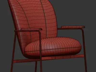 Claire Armchair by Lema Mobili 3D model