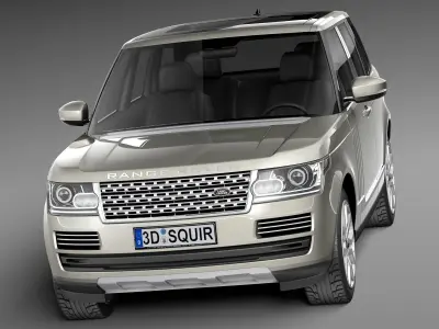 Range Rover 2013 3D model