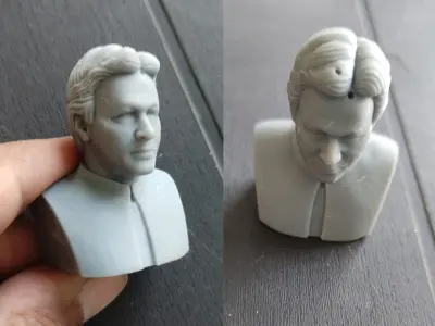 chairman PTI Imran Khan 3D model Free 3D print model
