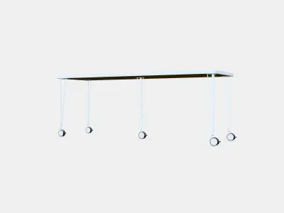 LAGKAPTEN - KRILLE Desk 7 Low-poly 3D model