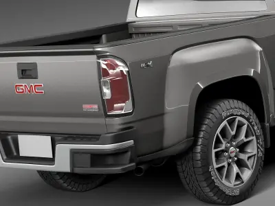 GMC Canyon DoubleCab CG 2015 3D model