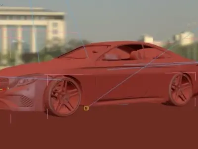 Mercedes s63 Amg Coupe 3D model