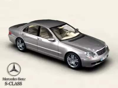 Mercedes S-Class 3D model