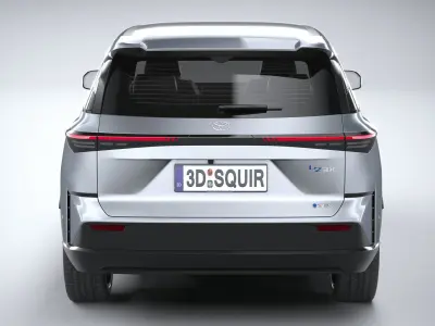 Toyota BZ3X 2026 3D model