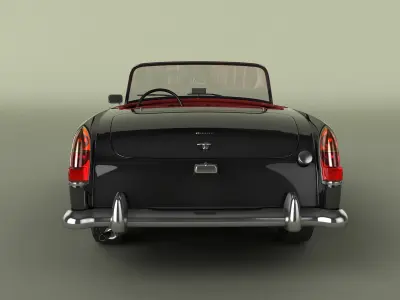 Austin Healey Sprite MkII 3D model