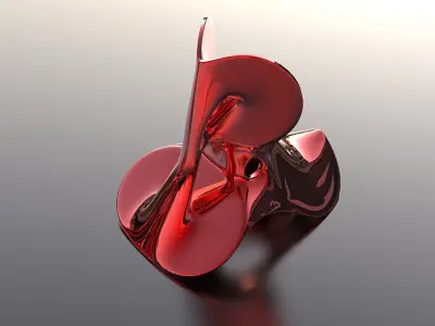 geometric modern art gm14 3D print model