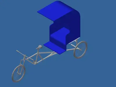 chassis assembly 3D print model