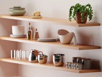 Kitchen 3D model get