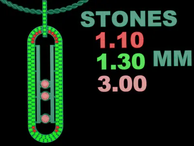 mesika necklace messik 3D print model