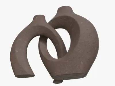 Ceramic Vases 2-set 01 3D model