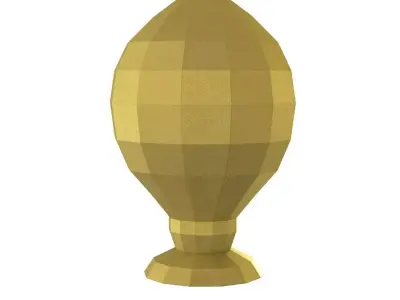 Lowpoly Apulian PUMO R2 Low-poly 3D model