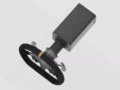 Racing Wheel P119 Cup Car for Racing Simulator 3D model