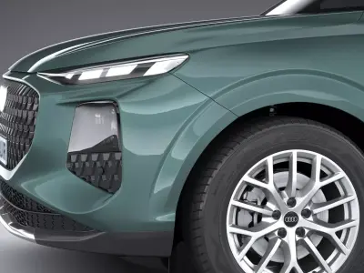 Audi Q3 base 2026 3D model