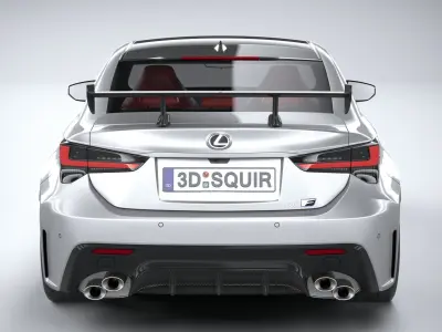 Lexus RC-F Track Edition 2020 3D model