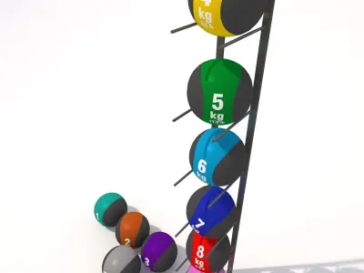 Medicine Balls 3D model