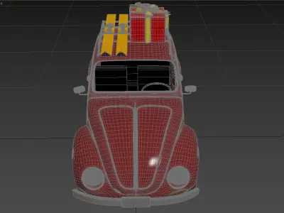 Toy car 3D model