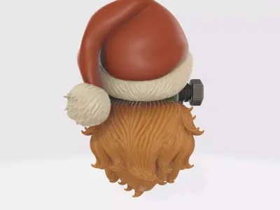 Frankenstein Santa Claus Christmas Ornament Holiday Monster  3D print model