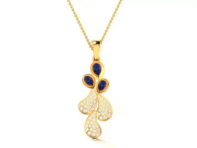 Pendant for Women 3dm STL FBX OBJ Render Details 3D print model purchase