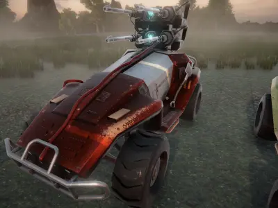 ViperSquad vehicle collection Low-poly 3D model