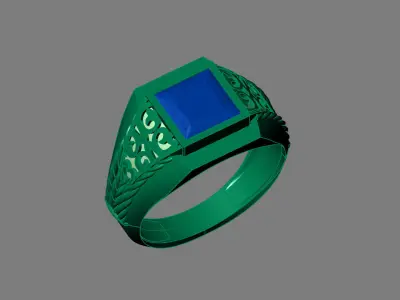 STL 3DM Gents Rings Ready Models Mens Rings 3D print model 3D print model