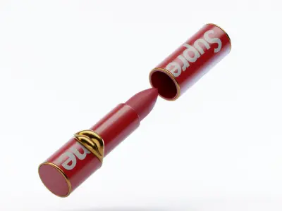 Supreme Matte Trance Lipstick 3D model
