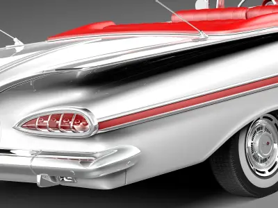 Chevrolet Impala Convertible 1959 3D model