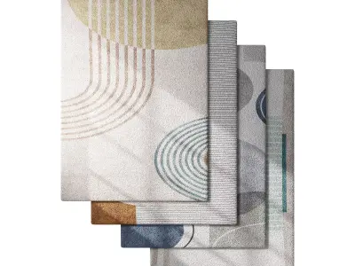 Carpet set 36 3D model