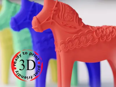 Dalahast Dala for easy printing 3D 3D print model