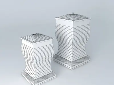 Ornaments decorative object Free 3D model