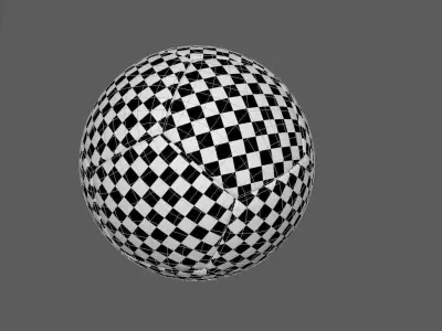 soccer ball 3D model