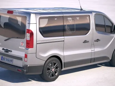 Fiat Talento Passenger 2018 3D model